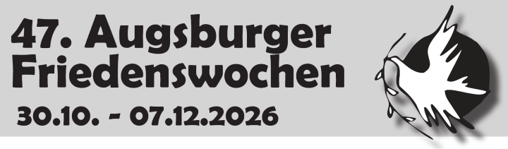 Augsburger Friedenswochen 2026