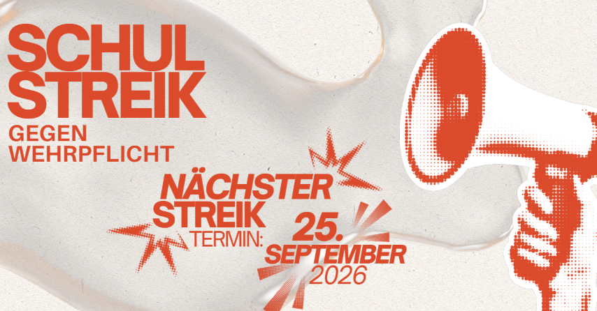 Schulstreik 25.09.2026