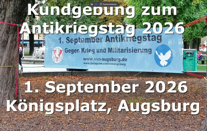 Video vom Antikriegstag 2026